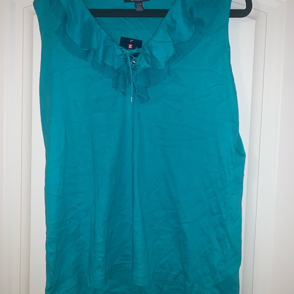 Blue tank